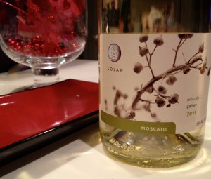 '11 Galilee Moscato from Golan Heights '11 Galilee Moscato from Golan Heights