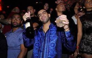 Drake with Martini Moscato D'Asti (Photo credit: David Becker/ Wire Image) Drake with Martini Moscato D'Asti (Photo credit: David Becker/ Wire Image)