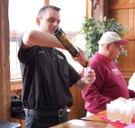 This is the reaction I got when I asked for a 'generous' shot.