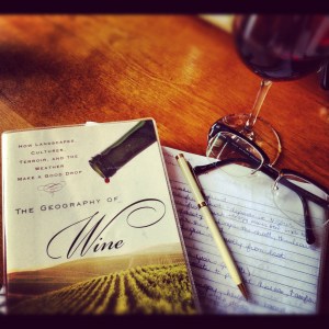 books and wine: homework can be fun!